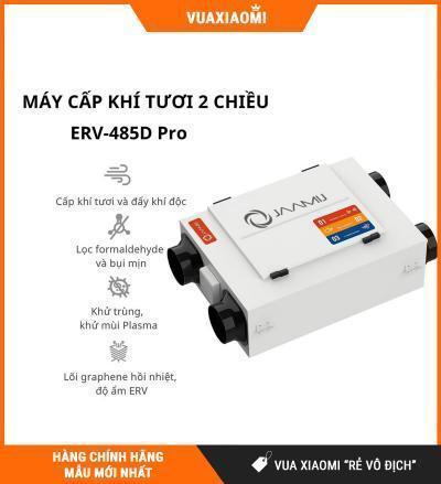 Máy Cấp Khí Tươi 2 Chiều JaamiJ ERV-485D Pro
