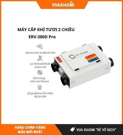Máy Cấp Khí Tươi 2 Chiều JaamiJ ERV-380D Pro