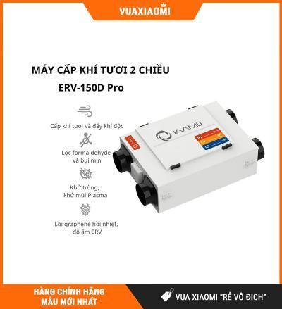 Máy Cấp Khí Tươi 2 Chiều JaamiJ ERV-150D Pro